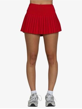 GOLD HINGE Pleated Tennis Skirt M